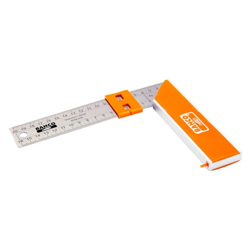 ESCUADRA METALICA GRADUADA 30CM BAHCO