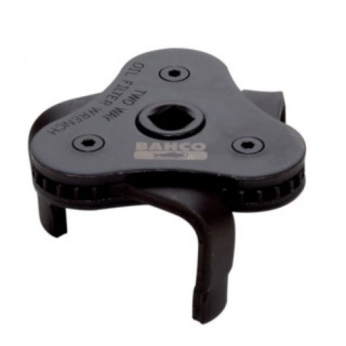 LLAVE FILTRO ACEITE 3 GARRAS PLA 3/8" 65-120 BAHCO