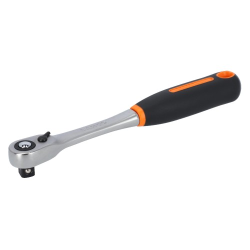 LLAVE CARRACA 1/2" 72T ANGULO ACCION 5º BAHCO