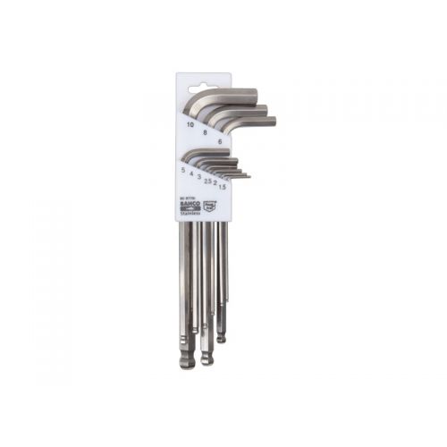 JGO LLAVES ALLEN P/BOLA 1,5-10 A/INOX