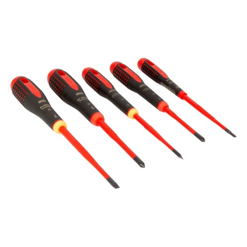 JGO 5 DESTORNILLADORES 1000V VDE PL-PH BAHCO
