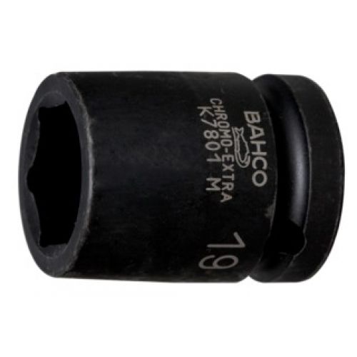 VASO IMPACTO 6C 1/2" 17mm BAHCO