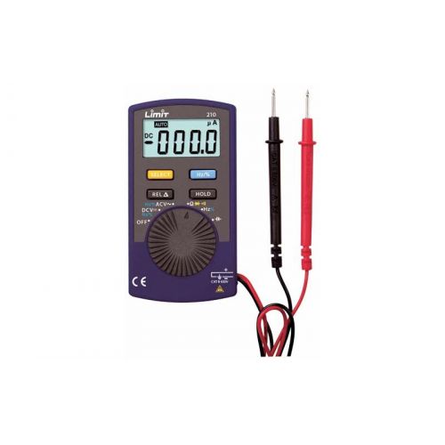 MULTIMETRO BOLSILLO LIMIT 210