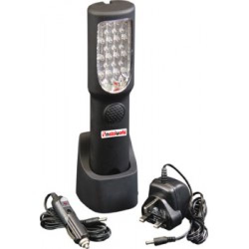 LINTERNA 28 LED WL0028E RECARGABLE 12V-220V