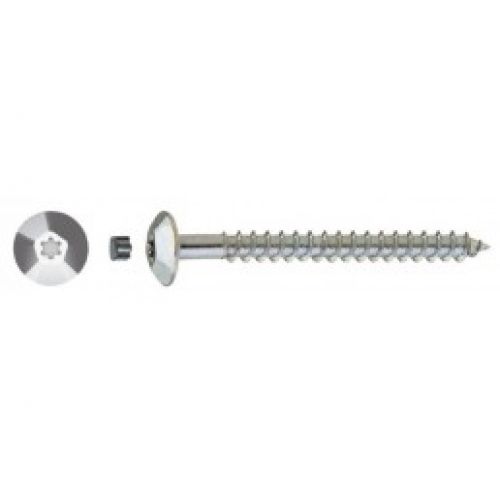 TORNILLO INVIOLABLE TIC 6X50 PAVONADO
