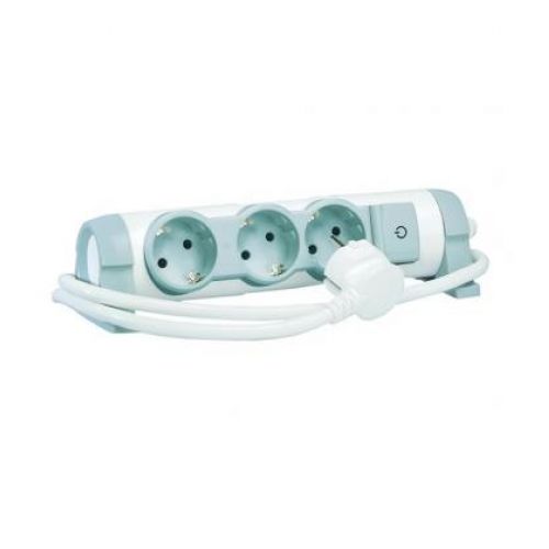 BASE MULTIPLE CONF 3T 1,5M C/INTERR LEGRAND