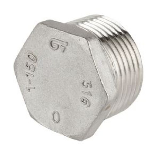 TAPON CABEZA EXAGONAL INOX-316 1/2"