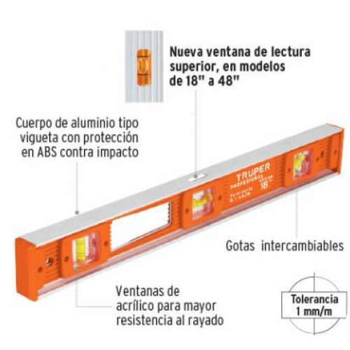 NIVEL ALUMINIO 60cm