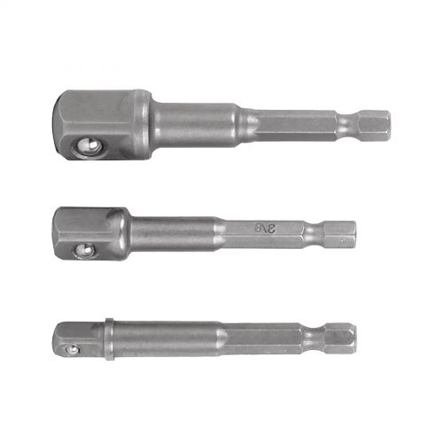 JGO ADAPTADOR 1/4" P/ VASO 1/4" -3/8"- 1/2"