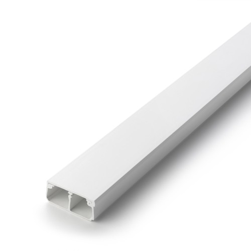 CANALETA 35X16X2000 BLANCO C/TAPA ATORNILLAR