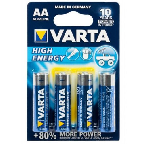 PAQ 4U PILA ALCALINA LR-06 AA VARTA
