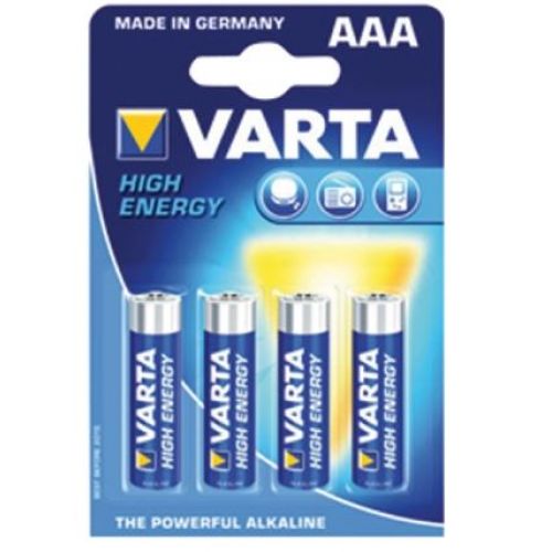 PAQ 4U PILA ALCALINA LR-03 AAA VARTA