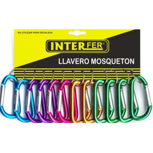 MOSQUETON ALUMINIO 60mm