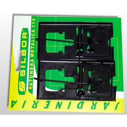 PAQ 2U RATONERA METALICA 115mm
