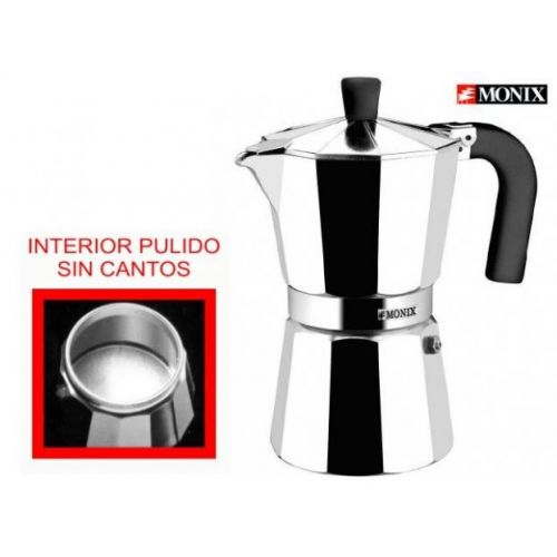 CAFETERA ALUMINIO VITRO-MONIX 3t