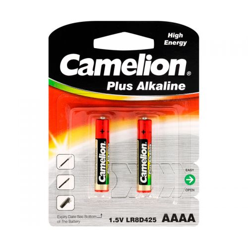PAQ 2 PILAS ALCALINA 1,5V AAAA MX2500 CAMELION