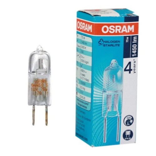 LAMPARA 12V 2P 75W GYB6,35 OSRAM