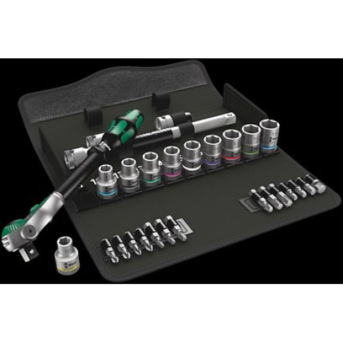 JGO VASOS Y PUNTAS 1/2" ZYKLOP 8100SC WERA