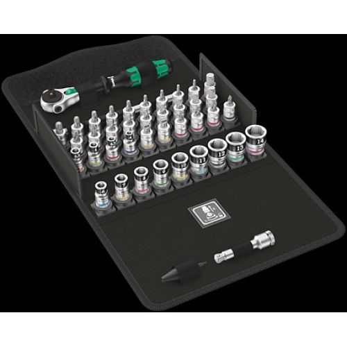 JGO VASOS Y PUNTAS 1/4" ZYKLOP 8100SA WERA