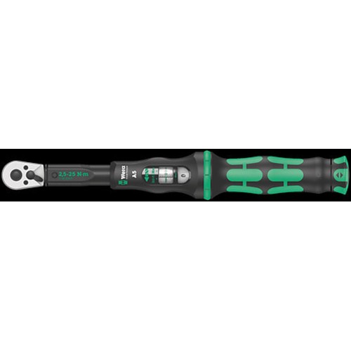 DINAMOMETRICA 1/4" REVER 2,5-25Nm A5 WERA "PROMO"