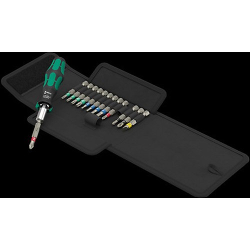 JGO PUNTAS+MANG C/CARR 1/4"X50 838 RA S WERA "PROM