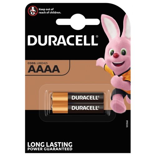 PAQ 2U PILA ALKALINA AAAA DURACELL (LR61)