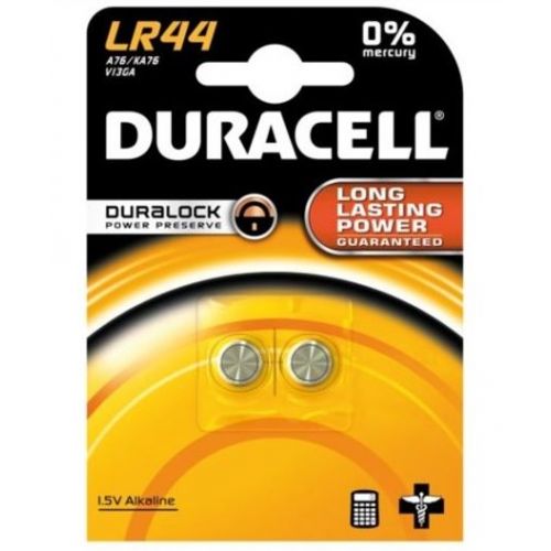 PAQ 2U PILA ALCALINA LR44 DURACELL