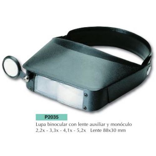 LUPA BINOCULAR CABEZA 2,2X3,3X4,1X5,2 P2035