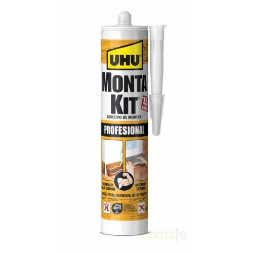 CARTUCHO 350gr MONTA KIT PROFESIONAL UHU BEIGE