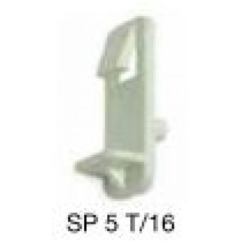 SOPORTE PLASTICO SP-5 T16 TRANSPARENTE