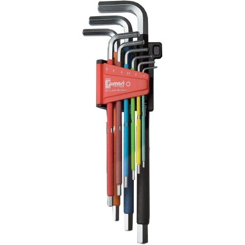 JGO LLAVES ALLEN LARGA 1,5-10mm COLORES DIAMOND