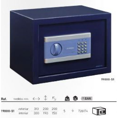CAJA FUERTE SOBREPONER STYLO T1