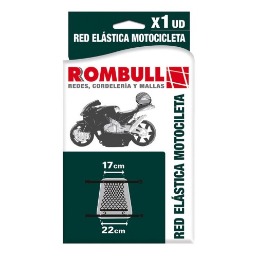 RED ELASTICA MOTOCICLETA NEGRA ROMBULL