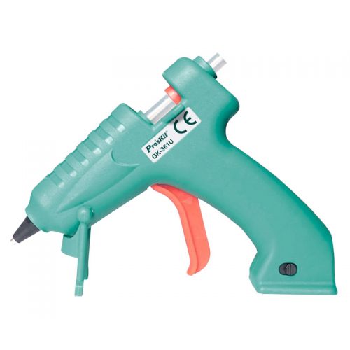 PISTOLA SILICONA TERMOF BATERIA LITIO 3,6V GK-361U