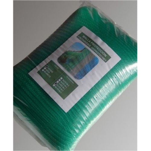 MALLA PROTECCION FACHADA 6X10 VERDE