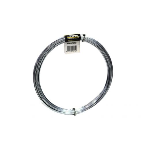 ROLLO 500GR ALAMBRE GALVANIZADO Nº12 (1,80mm)