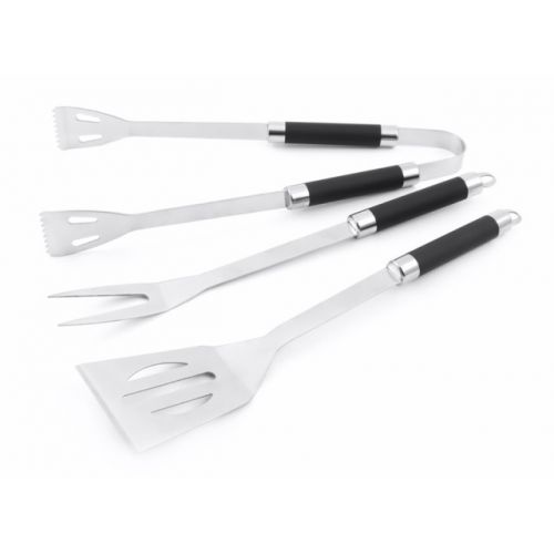 JGO 4 ACCESORIOS BARBACOA M/PLASTICO A/INOX