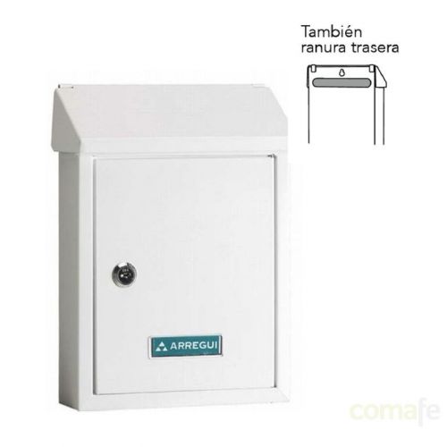 BUZON EXTERIOR ACERO MOD SMART BLANCO ARREGUI