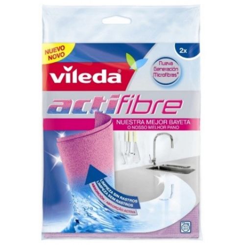 PAQ 2U BAYETA MULTI MICROFIBRA ACTIFIBRE VILEDA