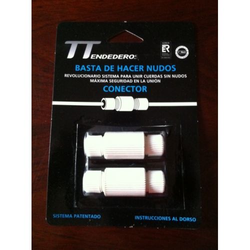 PAQ 2 CONECTOR CUERDAS SIN NUDO