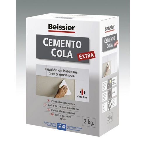 PAQ 2Kg CEMENTO COLA POLVO AGUAPLAST