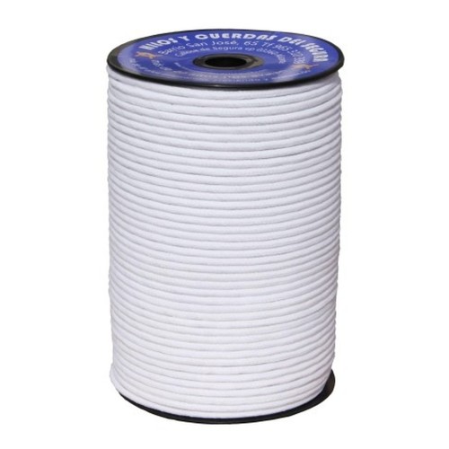 MT CUERDA PE TRENZADA 5mm BLANCA