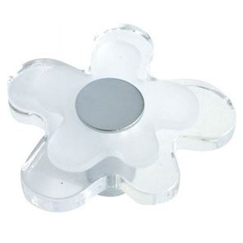 POMO METACRILATO CRISTAL CROMO MATE