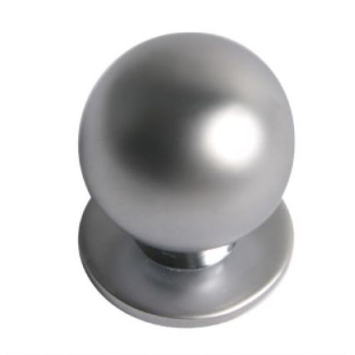 POMO BOLA DE 23mm CROMO MATE