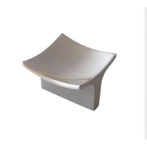 POMO 40X40mm NIQUEL CEPILLADO