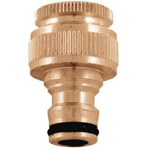 RACOR GRIFO RAPIDO LATON R/HEMBRA 1/2"X3/4"