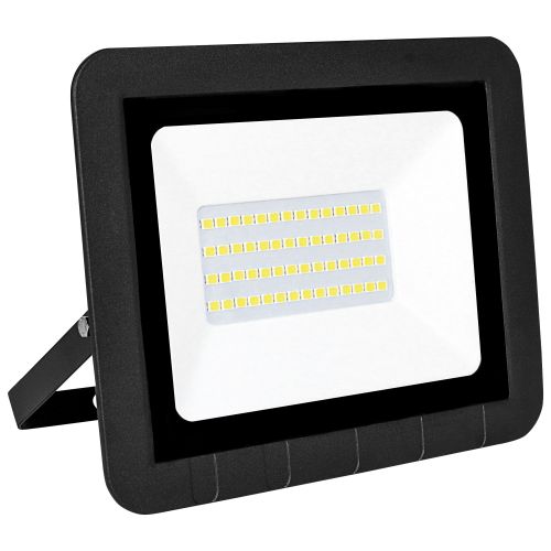 PROYECTOR LED PLANO NEGRO 30W FRIA