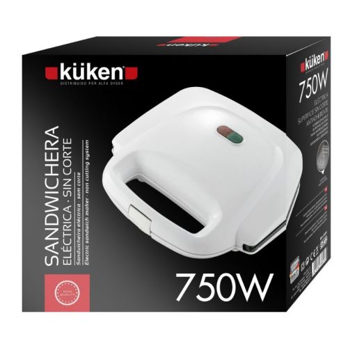 SANDWICHERA 2PCS S/CORTA 750W KUKEN