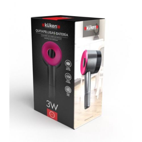 QUITA PELUSAS BATERIA 3W KUKEN