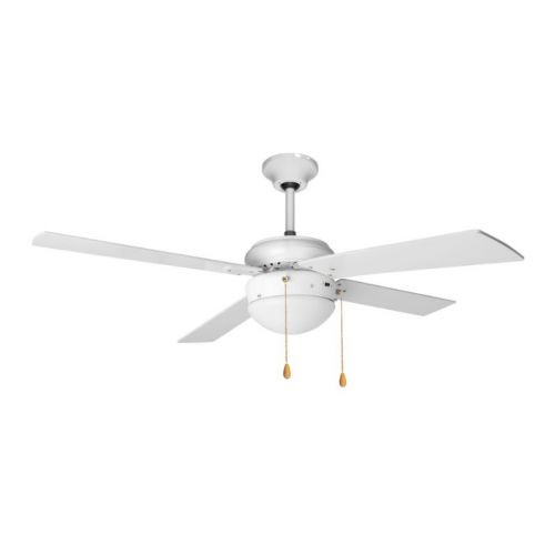 VENTILADOR TECHO BLANCO C/LUZ 107cm DIAMETRO